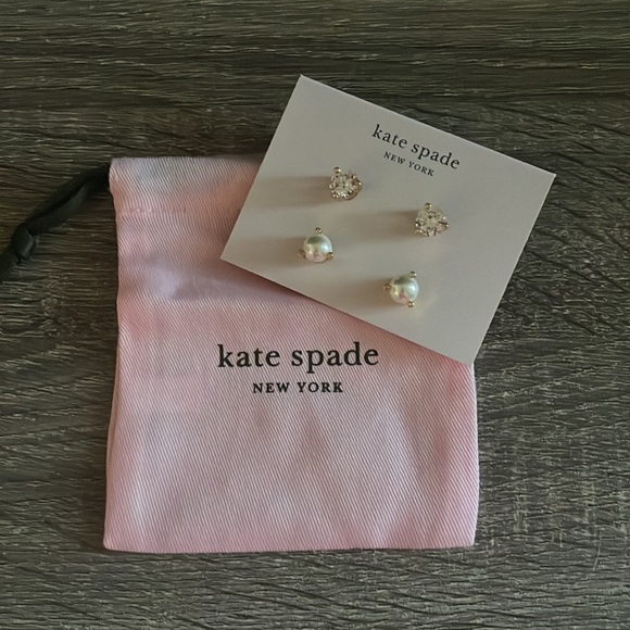 NWT Kate Spade Earring Set - Picture 2 of 2